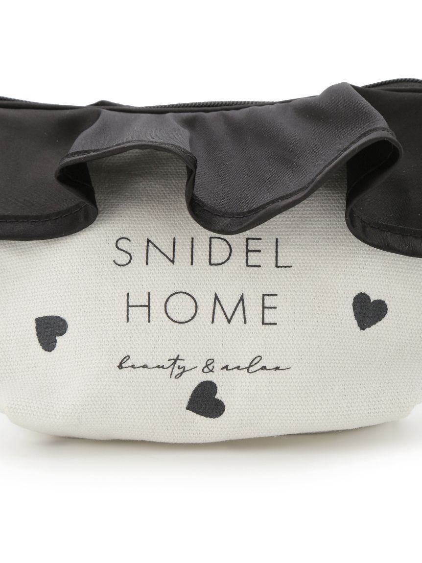 SNIDEL HOME「オーガニックキャンバスポーチ（HEART）」|ポーチ|