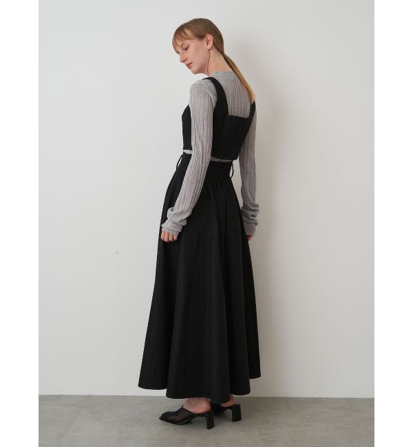 ELENDEEK「DENIM TUCKED SK」|スカート|