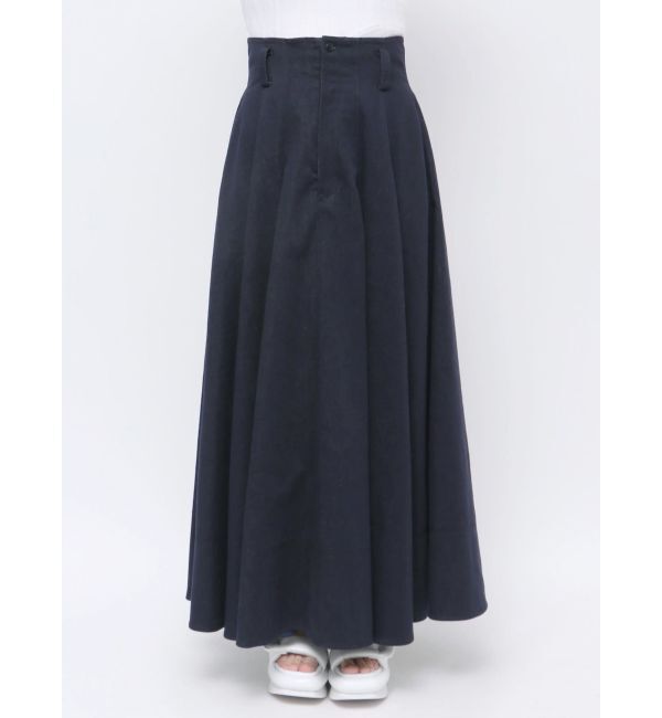 ELENDEEK「DENIM TUCKED SK」|スカート|