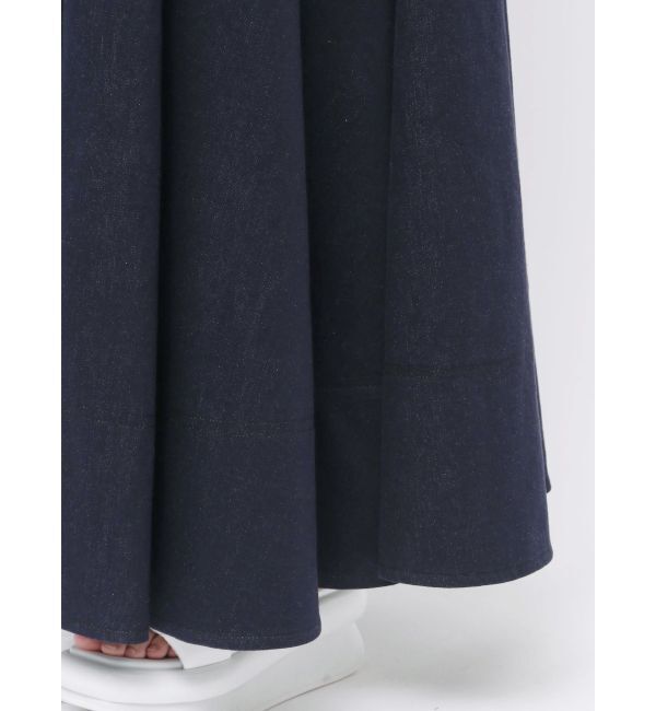 ELENDEEK「DENIM TUCKED SK」|スカート|