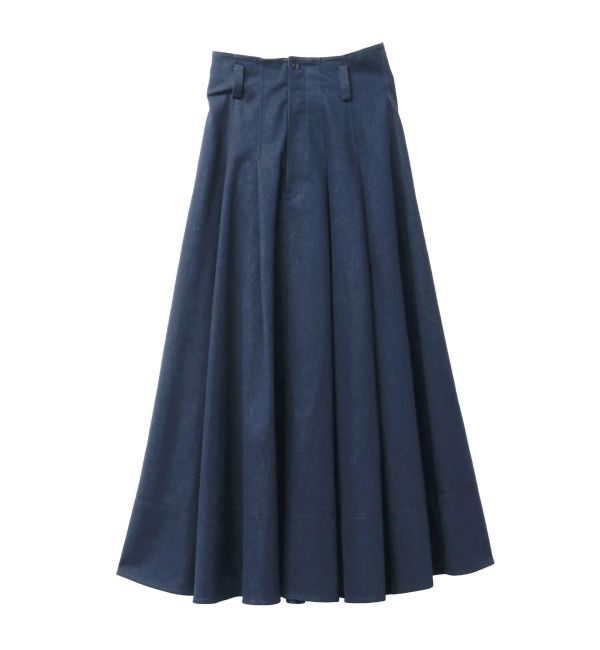 ELENDEEK「DENIM TUCKED SK」|スカート|
