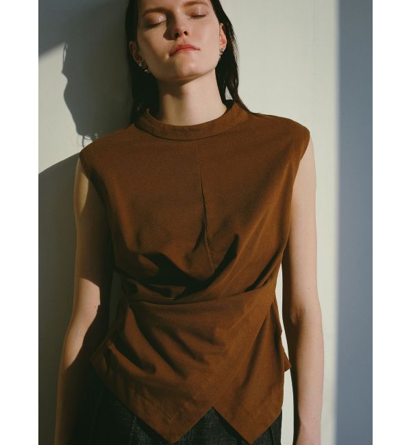 ELENDEEK「WAIST DRAPE CS」|Tシャツ・カットソー|