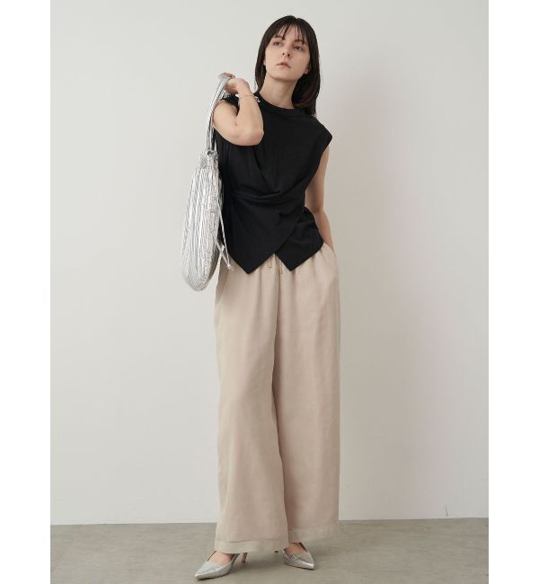 ELENDEEK「WAIST DRAPE CS」|Tシャツ・カットソー|