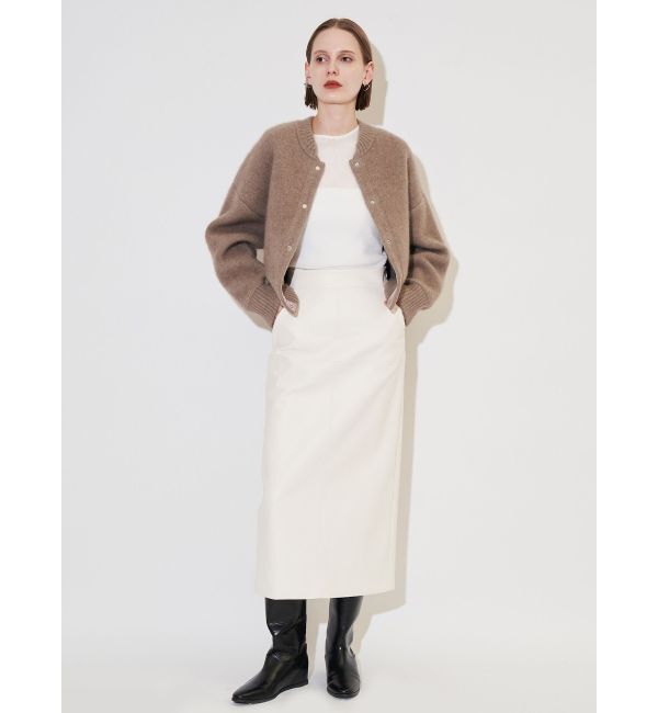 ELENDEEK「FAUX LEATHER SK」|スカート|