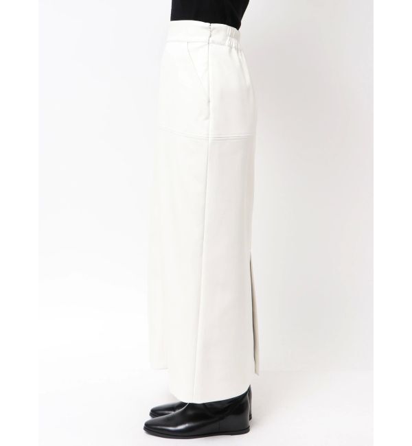 ELENDEEK「FAUX LEATHER SK」|スカート|