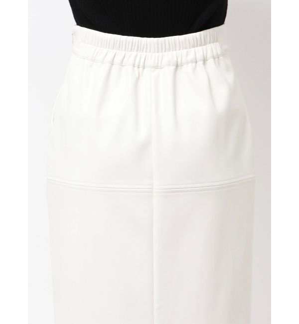 ELENDEEK「FAUX LEATHER SK」|スカート|