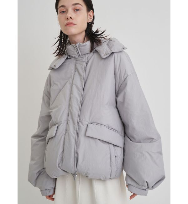 ELENDEEK「OVER FORM DOWN CT」|その他|ライトグレー