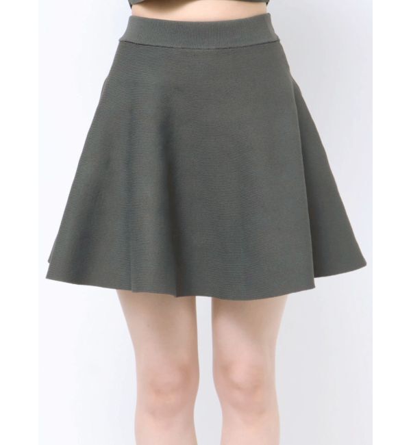 RESEXXY「フレアミニニットスカート【セットアップ着用可能】」|スカート|