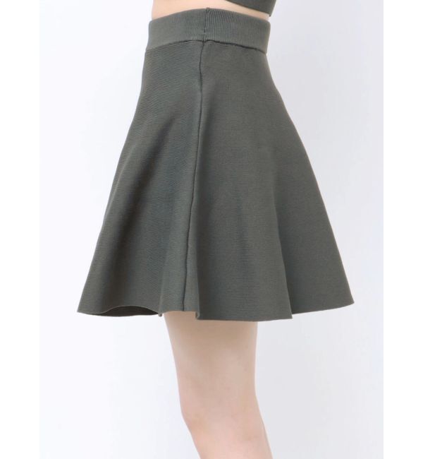 RESEXXY「フレアミニニットスカート【セットアップ着用可能】」|スカート|