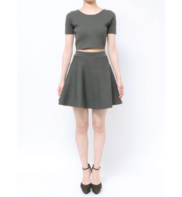 RESEXXY「フレアミニニットスカート【セットアップ着用可能】」|スカート|