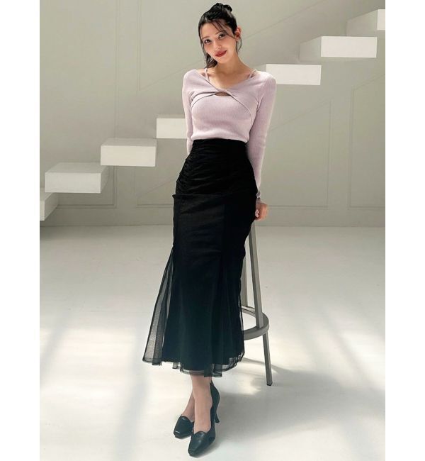 RESEXXY「チュールマーメイドスカート」|スカート|