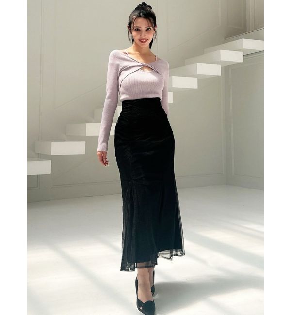 RESEXXY「チュールマーメイドスカート」|スカート|