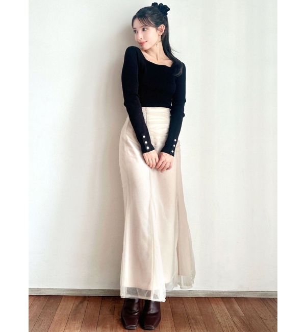 RESEXXY「チュールマーメイドスカート」|スカート|