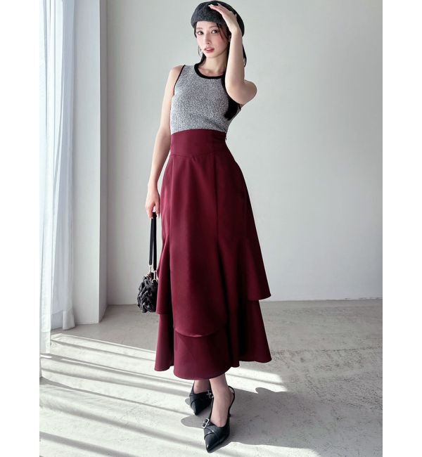 RESEXXY「バッスルデザインマーメイドスカート」|スカート|