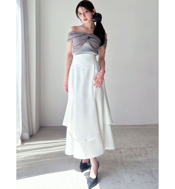 RESEXXY「バッスルデザインマーメイドスカート」|スカート|