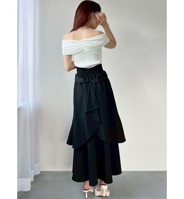 RESEXXY「バッスルデザインマーメイドスカート」|スカート|