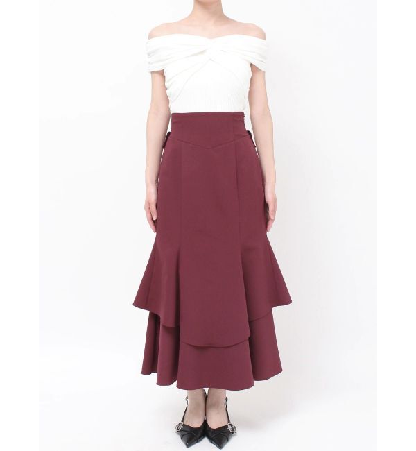 RESEXXY「バッスルデザインマーメイドスカート」|スカート|