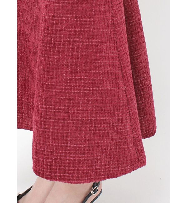 RESEXXY「カシュクールツイードマーメイドワンピース」|ワンピース|