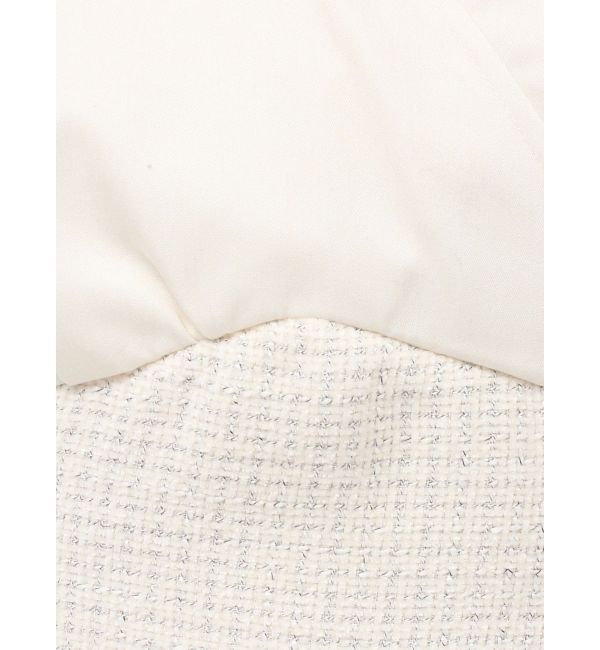 RESEXXY「カシュクールツイードマーメイドワンピース」|ワンピース|