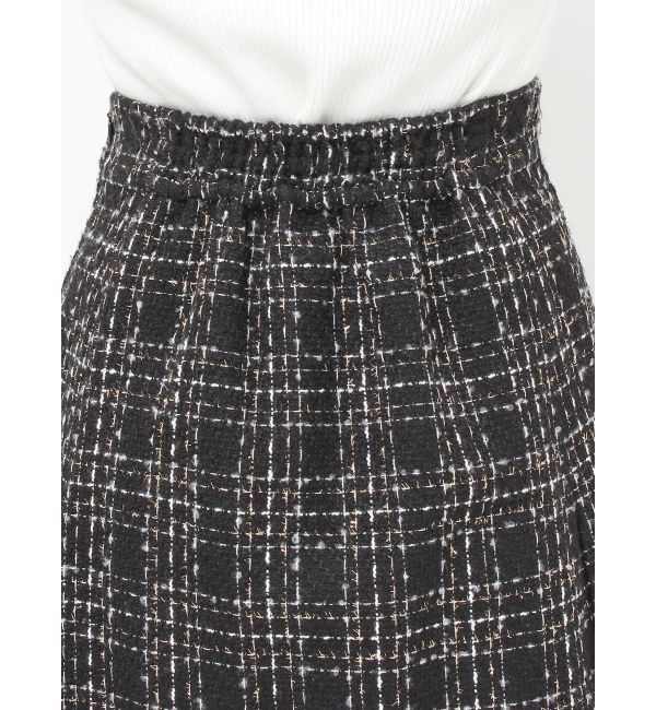 RESEXXY「ツイードラップミニスカート」|スカート|