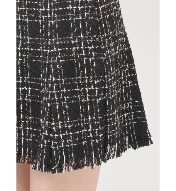 RESEXXY「ツイードラップミニスカート」|スカート|