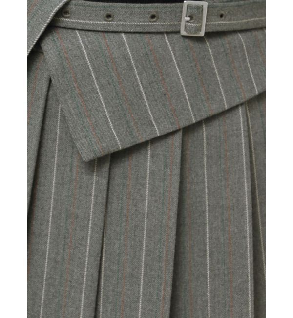 dazzlin「ストライププリーツミニスカート」|スカート|