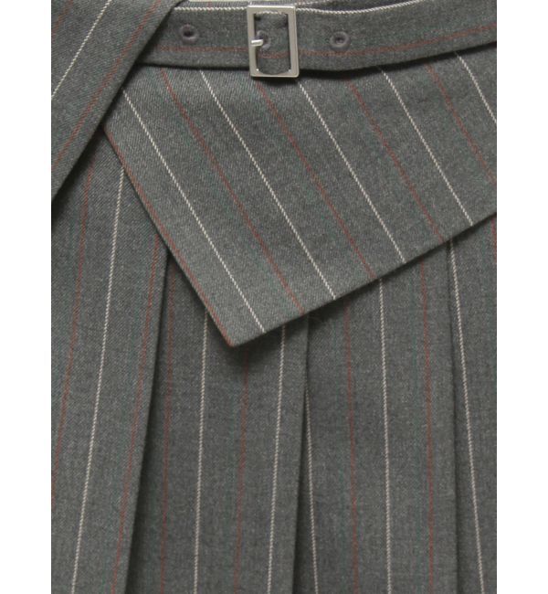 dazzlin「ストライププリーツミニスカート」|スカート|