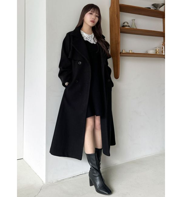 dazzlin「レースカラーフレアワンピース」|ワンピース|