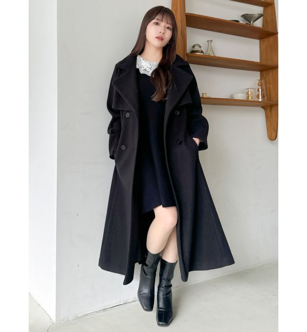 dazzlin「レースカラーフレアワンピース」|ワンピース|