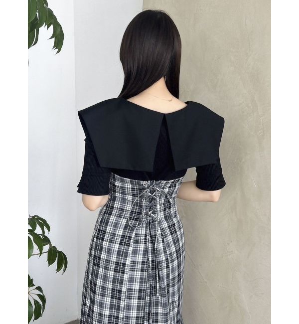 dazzlin「ラッフルマーメイドコンビワンピース」|ワンピース|