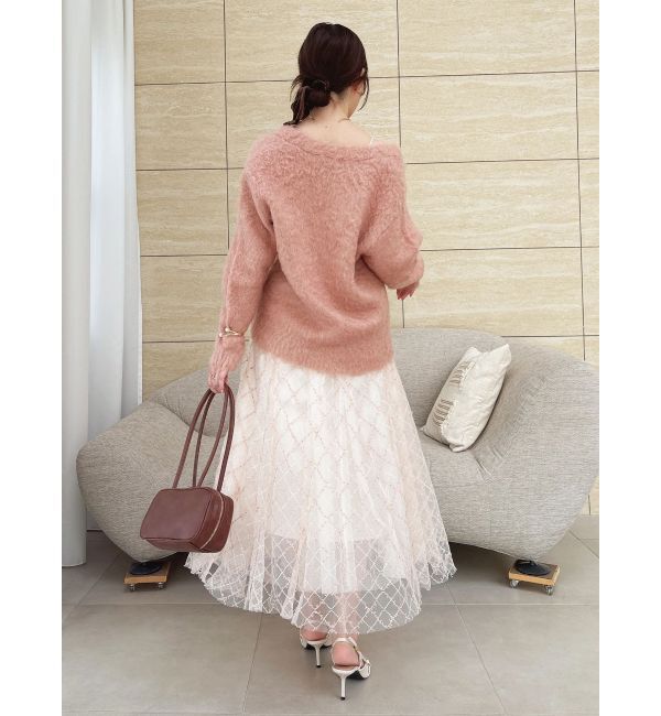 dazzlin「ルミナスカラーカーディガン」|カーディガン|