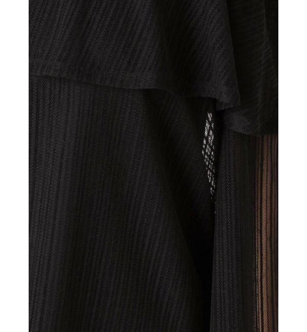 EMODA「チュールアシンメトリートップス」|Tシャツ・カットソー|