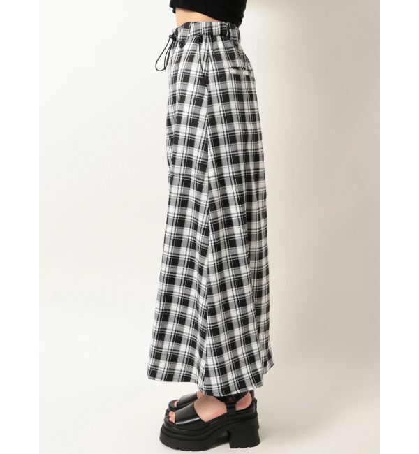 EMODA「ナイロンフレアマキシスカート」|スカート|