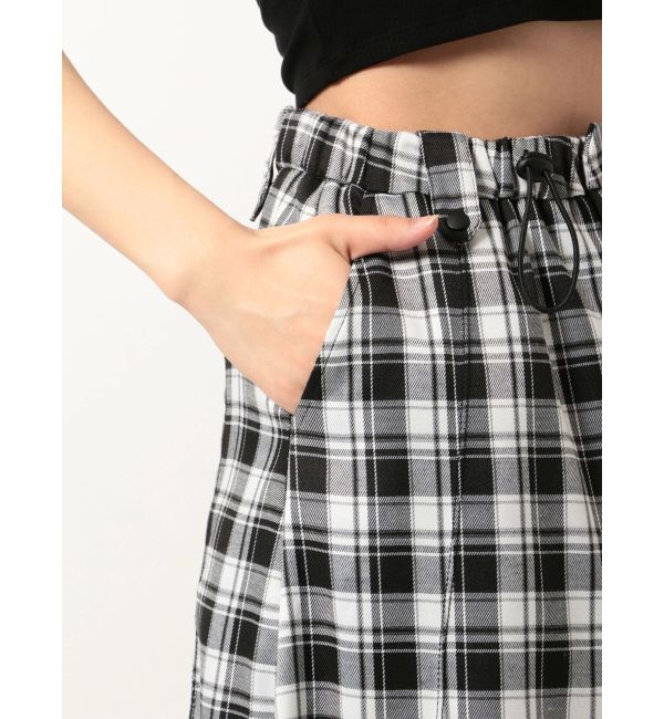 EMODA「ナイロンフレアマキシスカート」|スカート|