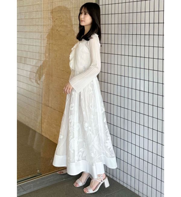 MERCURYDUO「【追加生産/新色追加】カットワークレースキャミワンピース」|ワンピース|