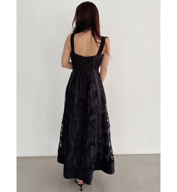 MERCURYDUO「【追加生産/新色追加】カットワークレースキャミワンピース」|ワンピース|