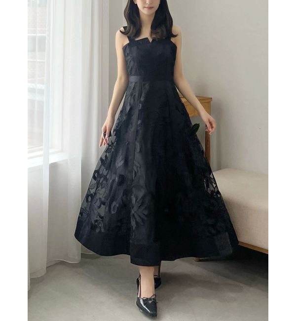 MERCURYDUO「【追加生産/新色追加】カットワークレースキャミワンピース」|ワンピース|