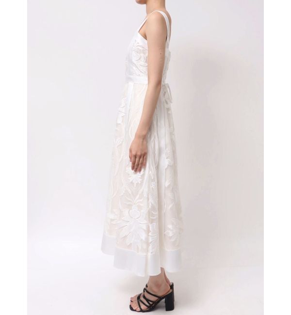 MERCURYDUO「【追加生産/新色追加】カットワークレースキャミワンピース」|ワンピース|