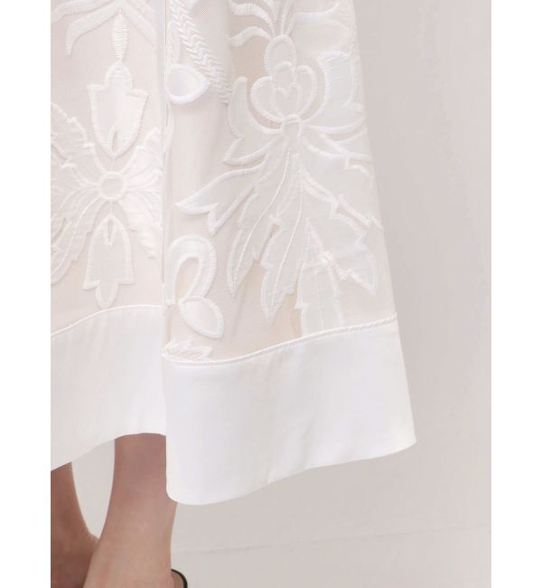 MERCURYDUO「【追加生産/新色追加】カットワークレースキャミワンピース」|ワンピース|