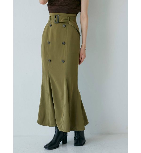 MURUA「トレンチマーメイドスカート」|スカート|
