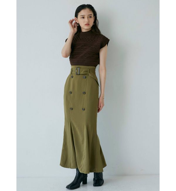 MURUA「トレンチマーメイドスカート」|スカート|