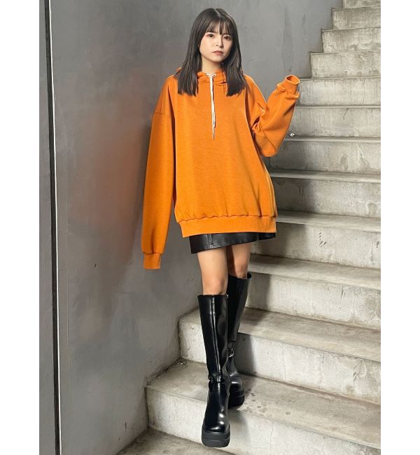 MURUA「フェイクレザーミニスカート」|スカート|