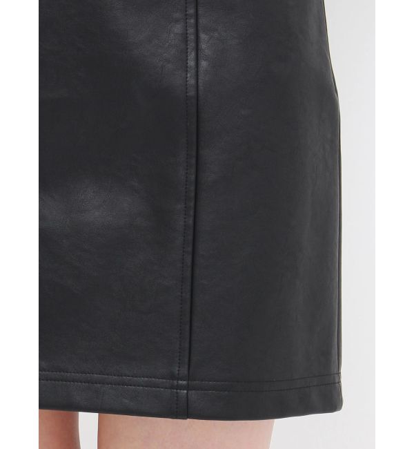 MURUA「フェイクレザーミニスカート」|スカート|