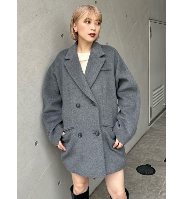 MURUA「ウール混オーバーテーラードジャケット」|テーラードジャケット|