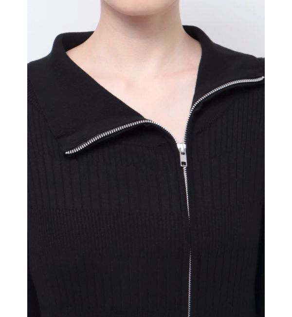 MURUA「アシメZIPニットワンピース」|ワンピース|