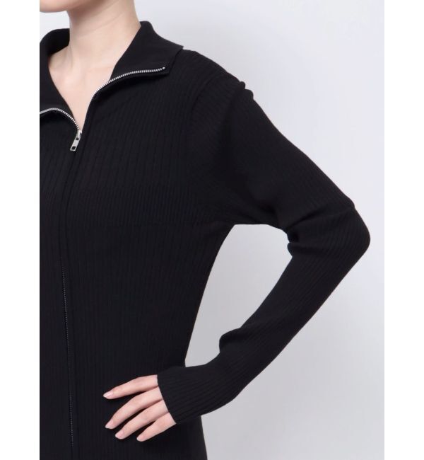 MURUA「アシメZIPニットワンピース」|ワンピース|