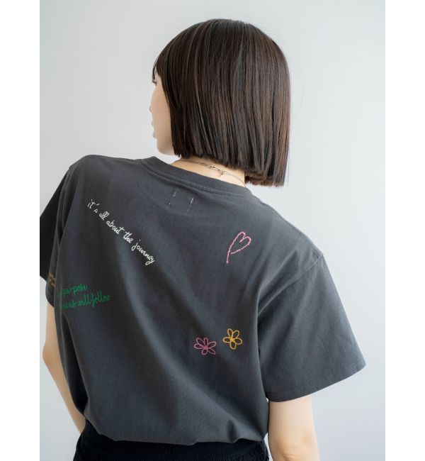 Ungrid「ミックスロゴデザインTee」|Tシャツ・カットソー|