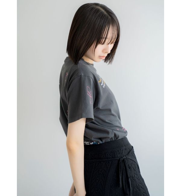 Ungrid「ミックスロゴデザインTee」|Tシャツ・カットソー|