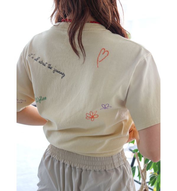 Ungrid「ミックスロゴデザインTee」|Tシャツ・カットソー|