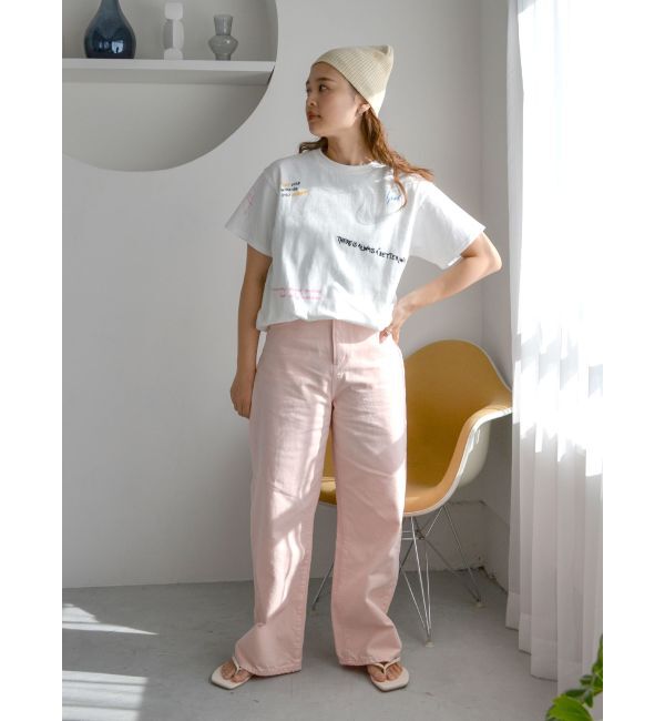 Ungrid「ミックスロゴデザインTee」|Tシャツ・カットソー|